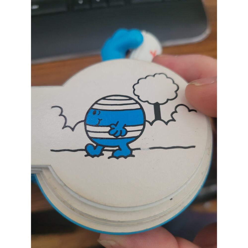 Vintage 1999 Mr. Men 3-D Story Book Mr BUMP Dimensional Book Character - Picture 8 of 16